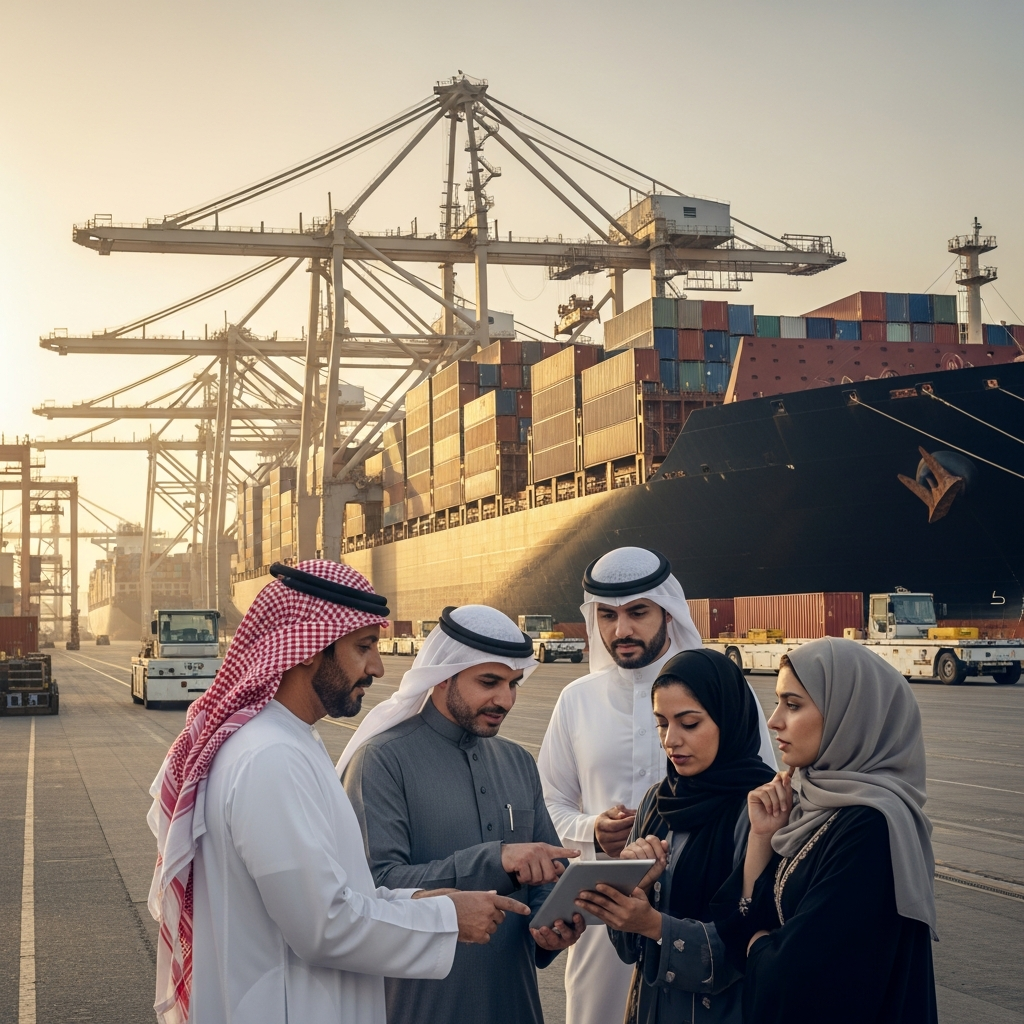 الشحن والموانئ البحرية